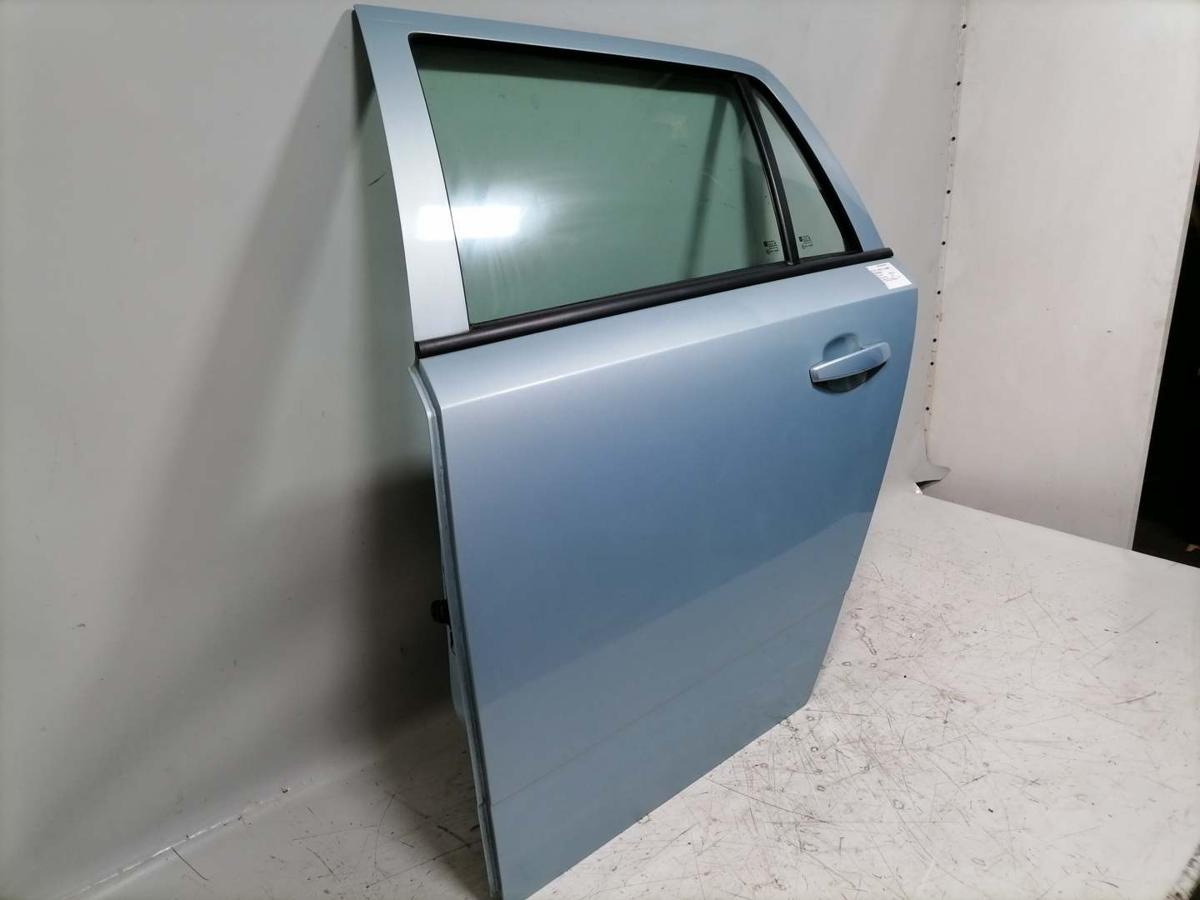 Opel Astra H original T&uuml;r hinten links Eisbergblau Z21Y Kombi Rohbau Bj.2009